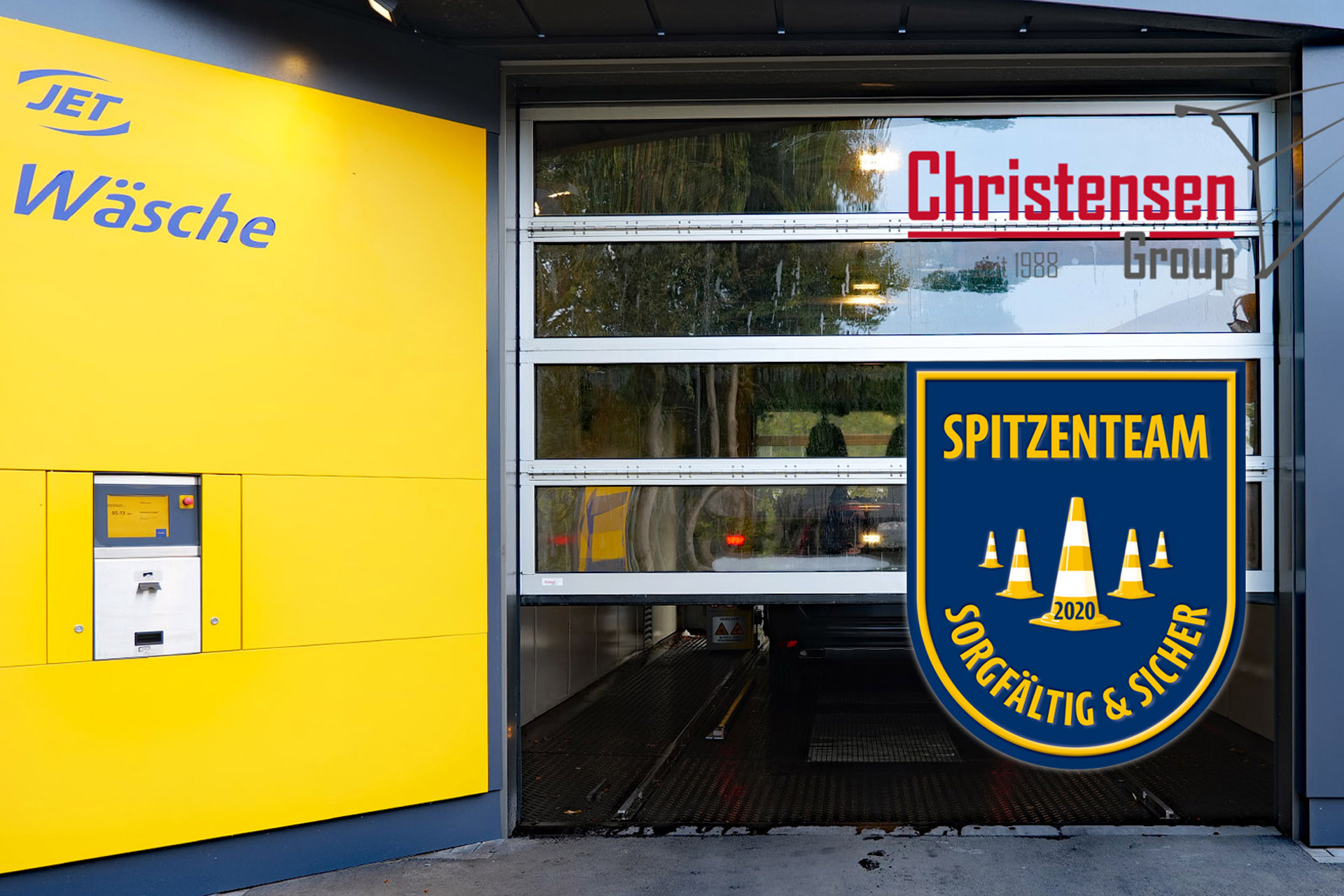 Christensen Tore für Tankstellen und Waschstraßen.